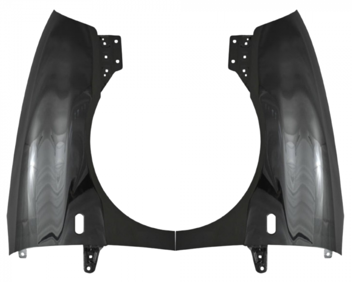 Aripi fata Seat Ibiza/Cordoba 6L 2002-2008 Negru LC9Z [1]