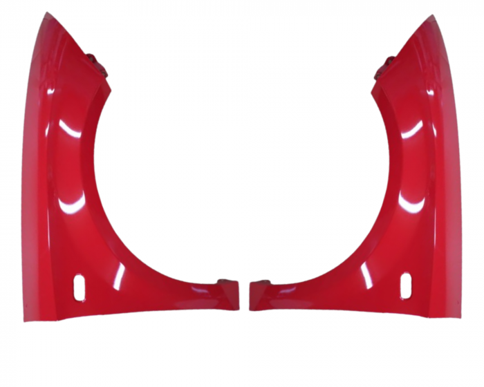 Aripi fata Seat Leon 1P 2004-2012 Rosu LS3H [1]