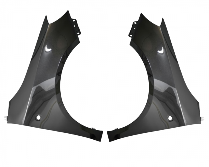 Aripi fata Skoda Roomster 2006-2015 Negru 9910 [1]