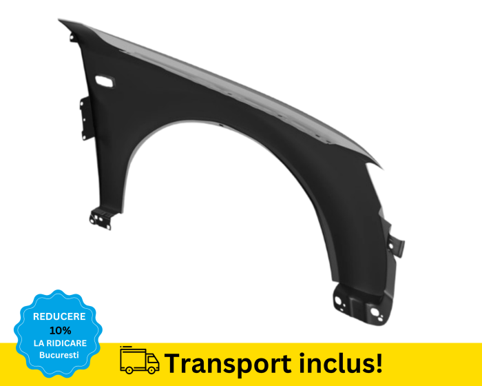 Aripa fata stanga Audi A4 B6 2000-2004 Gri LY7Q VOPSITA [2]