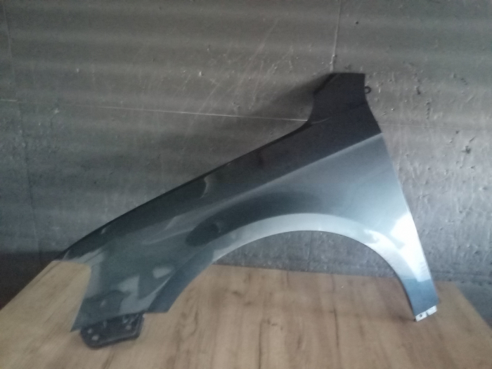 Aripa fata stanga Volkswagen Passat B7 2010-2014 vopsita gri lk7x [1]