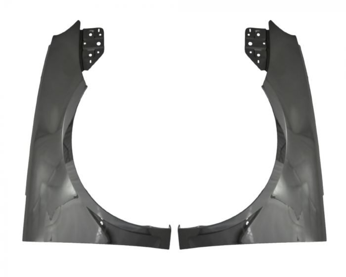 Aripa fata stanga Volkswagen EOS 2006-2015 Negru LC9X [1]