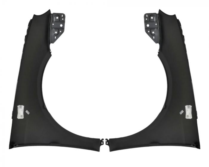Aripa fata stanga Volkswagen EOS 2006-2015 Negru LC9X [2]