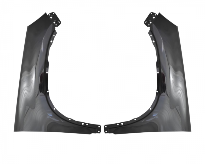 Aripi fata Volkswagen Tiguan 5N 2008-2016 Negru L041 [1]