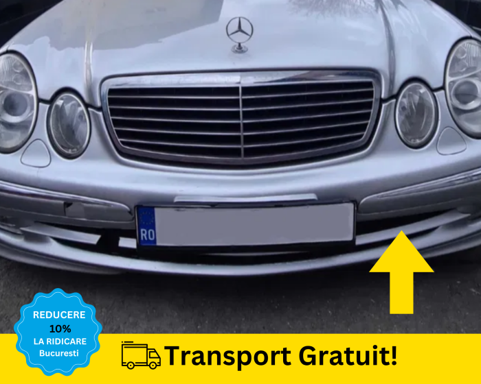 Bandou ornament Bara fata intre proiectoare Mercedes E- CLASS W211 AVANTGARDE 2002-2006 NEVOPSIT [2]