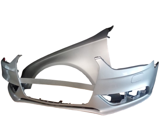 Bara, aripa fata Audi A4 B8.5 2012-2015 cu spalator far Gri LX7W [2]