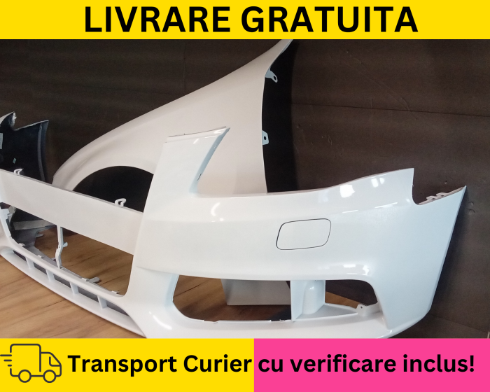 Bara + Aripa stanga fata Alba LY9C Ibis VOPSITA Audi A4 B8 2008-2011 + S-LINE [2]