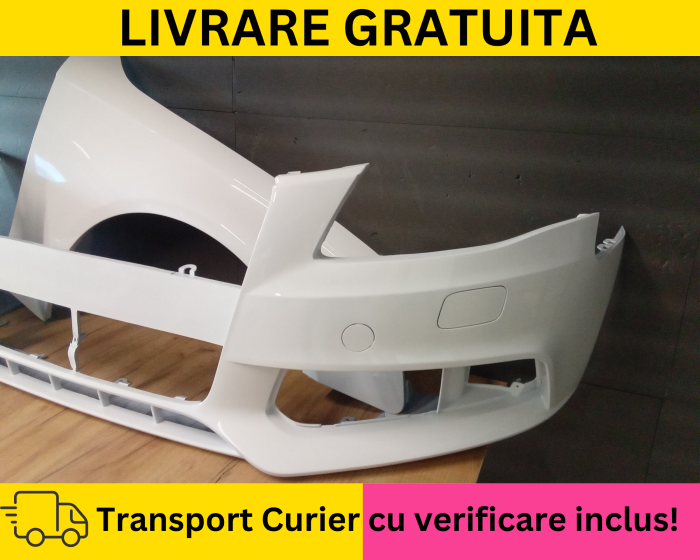 Bara + Aripa dreapta fata Alba LY9C Ibis VOPSITA Audi A4 B8 2008-2011 + S-LINE [2]