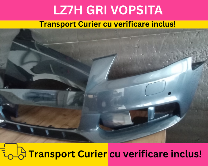 Bara + Aripa dreapta fata Audi A4 B8 + S-LINE 2008-2011 + S-LINE VOPSITA LZ7H GRI [2]