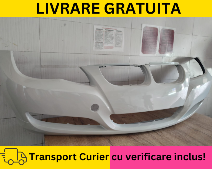 Bara fata Alb 300 III BMW Seria 3 E90 E91 FSL 2008-2012 VOPSITA Tu alegi culoarea Alpinweiss [3]