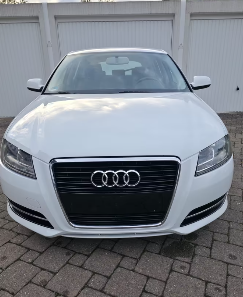 Bara + Aripi fata Alba LC9A Audi A3 8P 2008-2012 VOPSITA Tu alegi culoarea  [2]