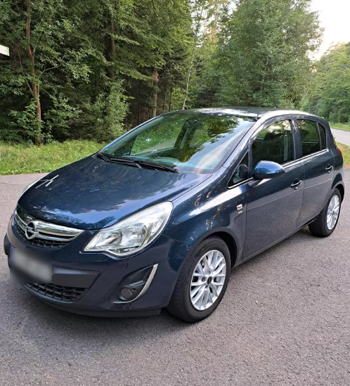 Bara fata Albastru Z21B Opel Corsa D 2011-2014 Facelift VOPSITA TU Alegi culoarea [3]