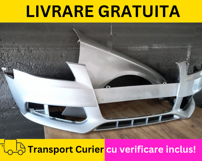 Bara fata + Aripa dreapta Gri Argintiu LX7W LY7W VOPSITA Audi A4 B8 2007-2011 [3]
