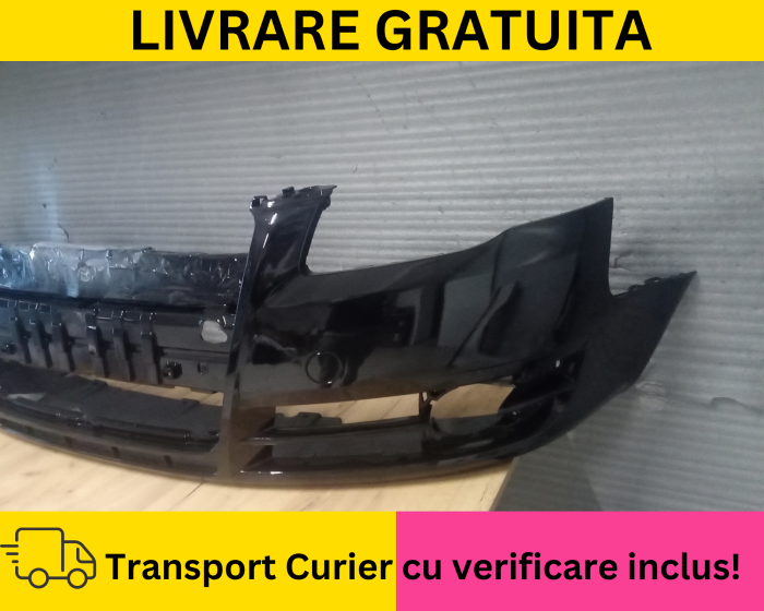 Bara fata Audi A4 B7 2004-2007 LZ9Y LY9B Negru lucios la culoare VOPSITA [3]