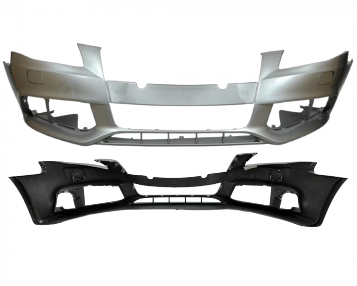 Bara fata Audi A4 B8 2007-2011 cu spalator far Gri LY7G [1]