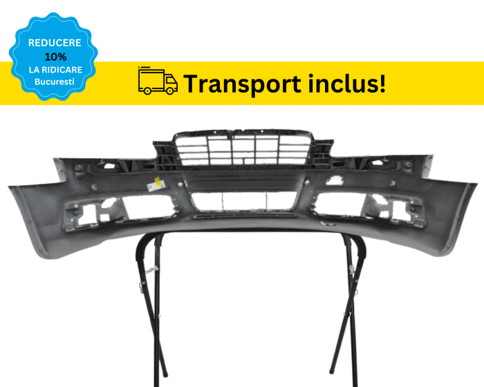 Bara fata Audi A6 C6 FSL 2008-2010 Spalator far, senzori parcare GRI LX7W VOPSITA [2]