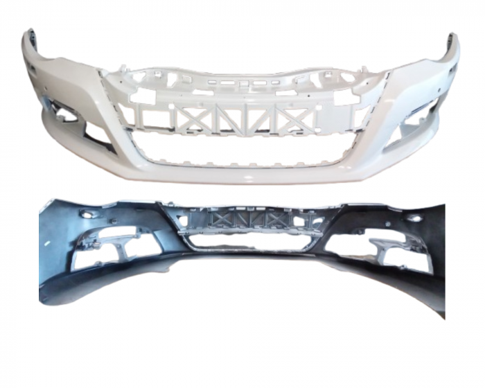Bara fata Volkswagen Passat CC 357 2008-2012 cu spalator far, senzori Alb LB9A [1]