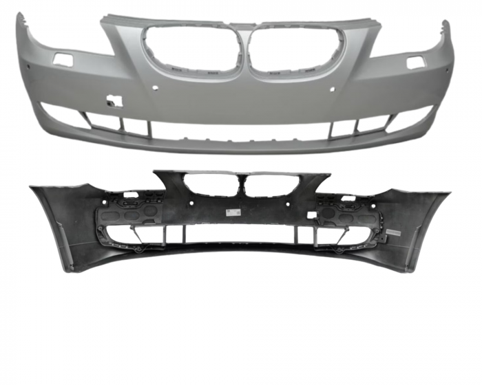 Bara fata BMW E60 E61 LCI 2007-2010 cu spalator far, senzori PDC Gri 354 [1]