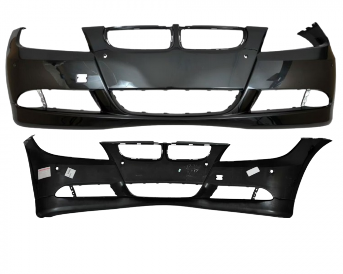 Bara fata BMW E90 E91 2005-2008 cu senzori parcare Negru 475 [1]