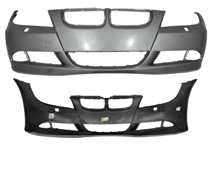 Bara fata BMW E90 E91 2005-2008 cu spalator far Gri A52 [1]