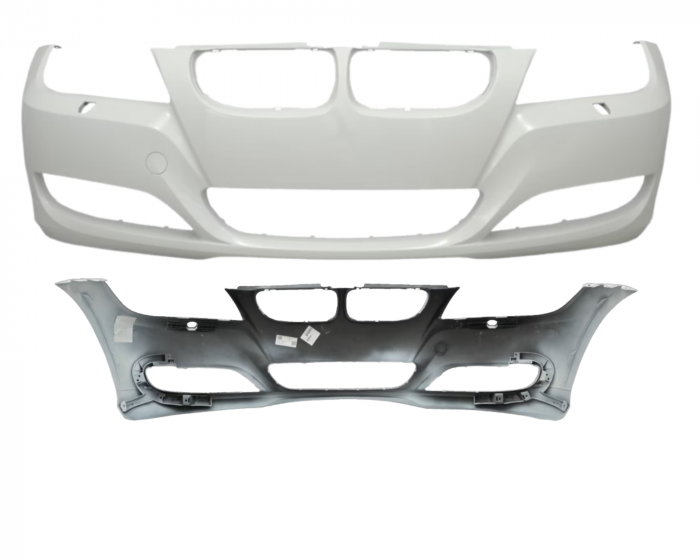Bara fata BMW E90 E91 LCI 2008-2012 cu spalator far Alb 300 [1]