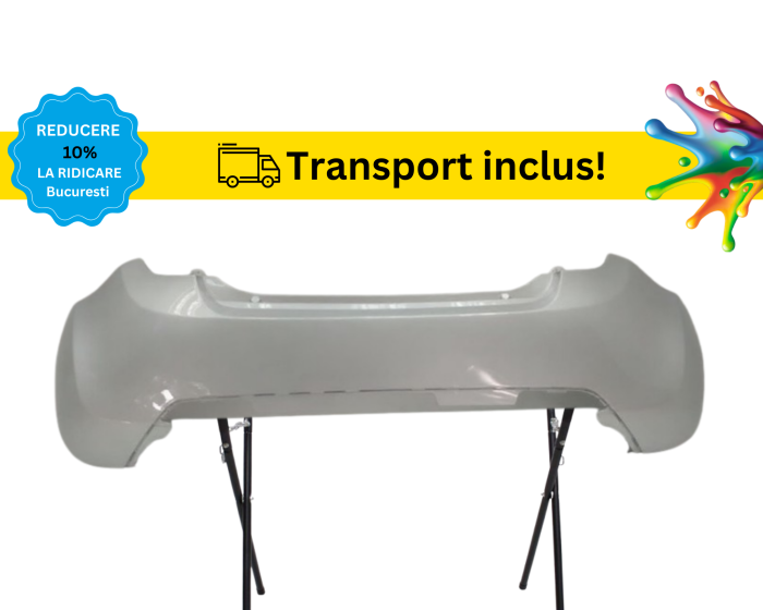 Bara spate Chevrolet SPRAK 2010-2014 Negru Gri Albastru Verde Alb Auriu Portocaliu la culoarea masini vopsita [3]