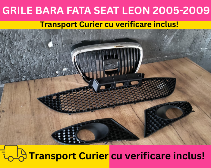 Set Grile Bara fata Seat Leon 2005-2009 [3]