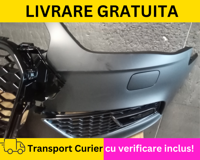 Bara fata Completa + Grile Fagure RS LOOK NEVOPSITA  Audi A4 B8.5 2011-2015  [2]