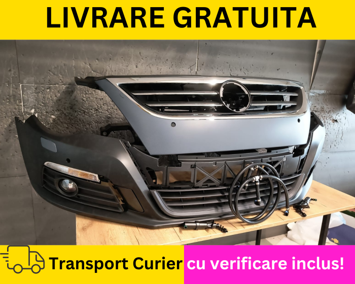 Bara fata completa + Trager VW Passat CC 2008-2012 cu spalator far si senzori parcare 16 Piese NEVOPSITA [2]