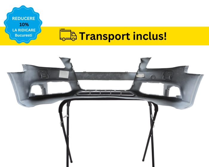 Bara fata Audi A4 B8 2007-2011 cu Spalator far ALB LY9C VOPSITA [2]