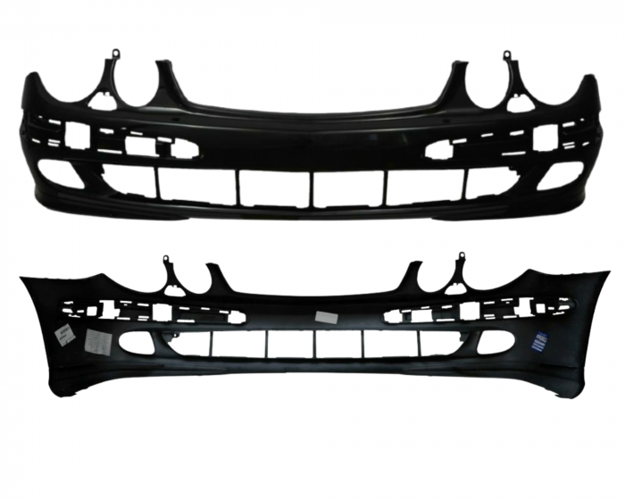 Bara fata cu spalator far Mercedes E-CLASS W211 2002-2006 Negru 197 [3]