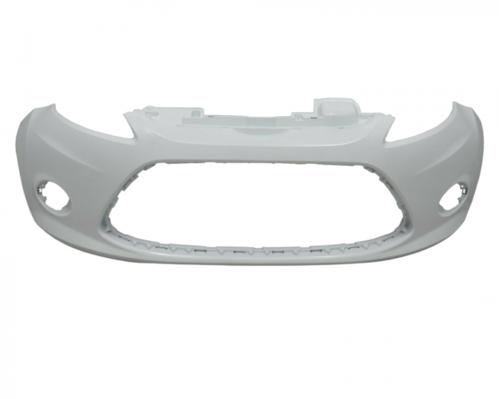 Bara fata Ford Fiesta MK7 2008-2013 Alb Frozen white cu orificii proiectoare ceata [1]