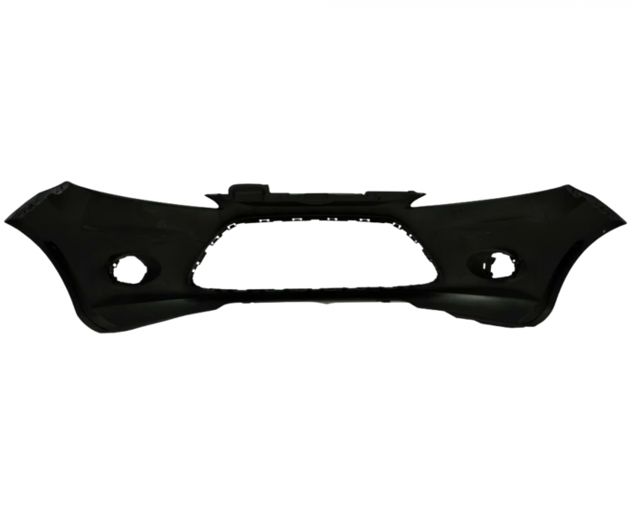 Bara fata Ford Fiesta MK7 2008-2013 Negru Panther Black cu gauri proiectoare ceata [3]