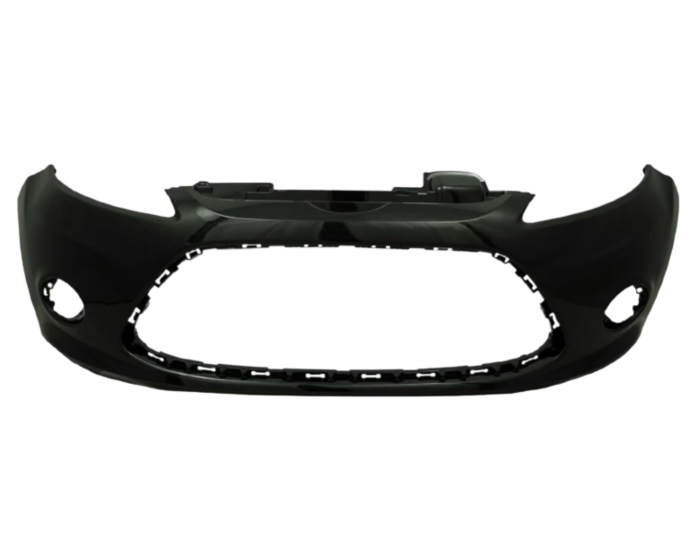 Bara fata Ford Fiesta MK7 2008-2013 Negru Panther Black cu gauri proiectoare ceata [2]