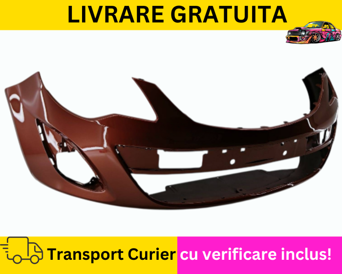 Bara fata Alb Negru Gri Verde Rosu Galben Albastru Maro Opel Corsa D 2011-2014 Facelift VOPSITA TU Alegi culoarea [8]