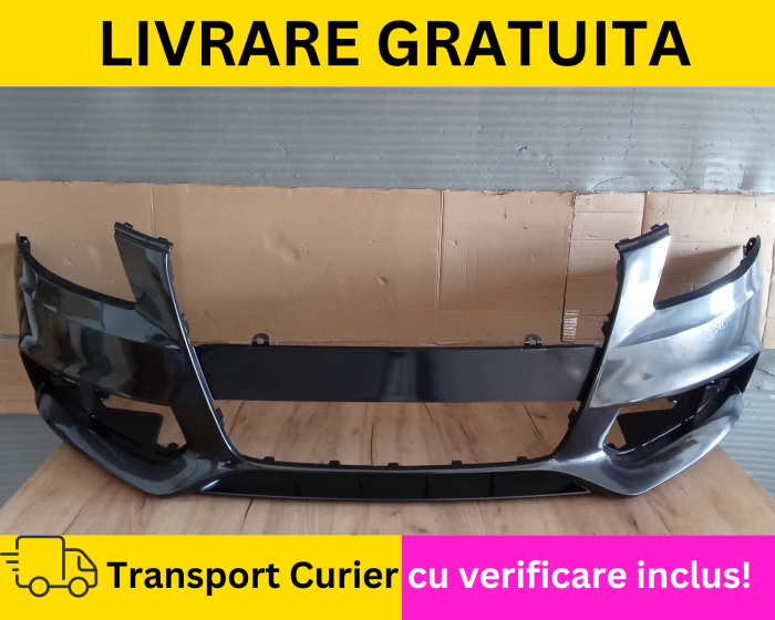 Bara fata VOPSITA Negru Alb Gri Albastru Rosu Audi A4 B8 2007-2011 + S-LINE [3]