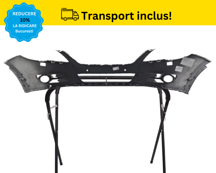 Bara fata VW Tiguan 5N 2007-2012 Gri LA7W cu spalator far, senzori VOPSITA [2]