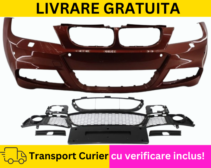 Bara fata M-Pachet Negru Gri Alb Albastru Verde BMW Seria 3 E90 E91 FSL 2008-2012 668 475 354 300 A08 A22 A52 A35 A51 A81 VOPSITA Tu alegi culoarea [8]
