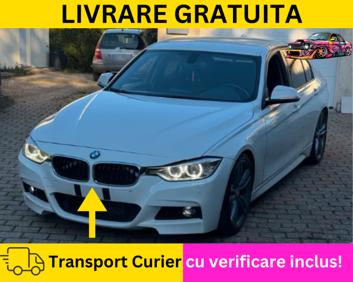 Bara fata M Tech Pachet Alb 300 Alpin BMW Seria 3 F30 F31 2011-2017 VOPSITA Tu alegi culoarea [2]