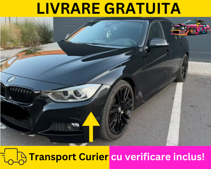 Bara fata M Tech Pachet Negru lucios 668 BMW Seria 3 F30 F31 2011-2017 VOPSITA Tu alegi culoarea [5]