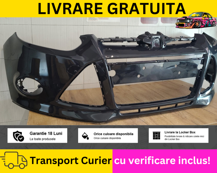 Bara fata Gri BMZE Midnight Sky Ford Focus MK 3 2012-2015 VOPSITA TU Alegi culoarea [3]