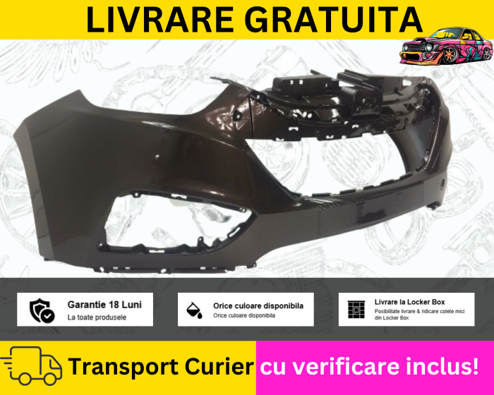 Bara fata Alb Negru Rosu Albastru Gri Maro Visiniu Hyundai ix35 2009-2015 VOPSITA Tu alegi culoarea [5]