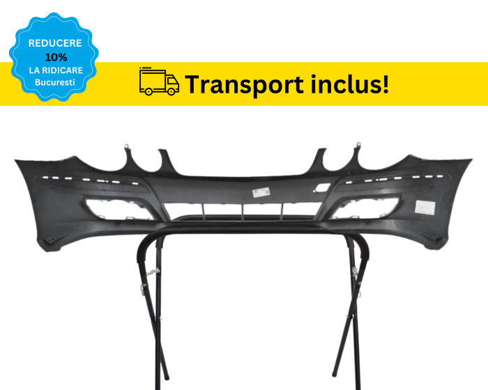 Bara fata Mercedes E-CLASS W211 Facelift 2006-2009 SIMPLA Gri 755 VOPSITA [2]