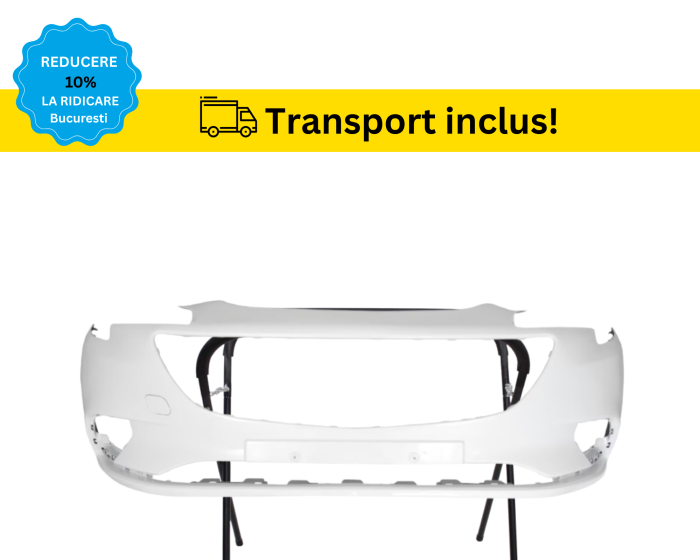 Bara fata Opel Corsa E 2014-2019 Alb GAZ Z40R VOPSITA [2]