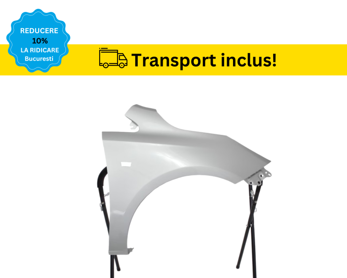 Aripa fata Opel Corsa E 2014-2019 Alb Negru Rosu Albastru Gri Verde Galben Maro VOPSITA [6]