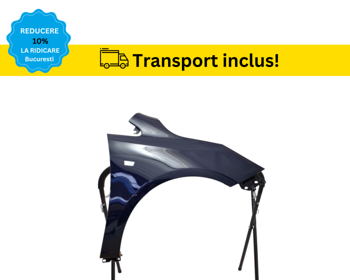 Aripa fata Opel Corsa E 2014-2019 Alb Negru Rosu Albastru Gri Verde Galben Maro VOPSITA [4]