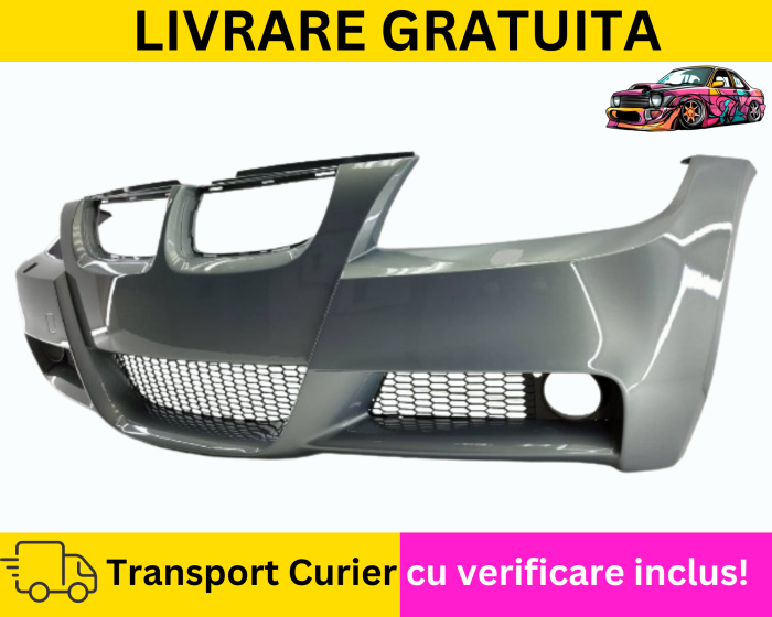 Bara fata Gri A34 Arktis M-Pachet BMW Seria 3 E90 E91 NFL 2005-2008 VOPSITA Tu alegi culoarea [2]
