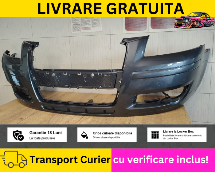 Bara fata Gri LX7Z Audi A3 8P 2005-2008 VOPSITA TU Alegi culoarea [2]