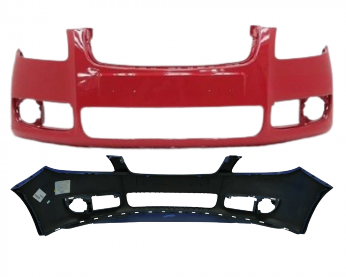 Bara fata Skoda Fabia 5J 2007-2010 Rosu 8151 [1]