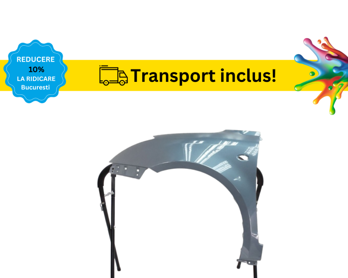 Aripa Fata Suzuki Swift 3 2005-2010 Negru Gri Albastru Verde Alb portocaliu la culoarea masini vopsita [5]